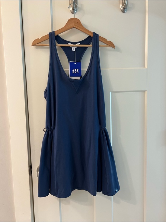 JoyLab Dresses & Skirts - JoyLab Navy Racerback Active Dress- Size Medium, NWT!